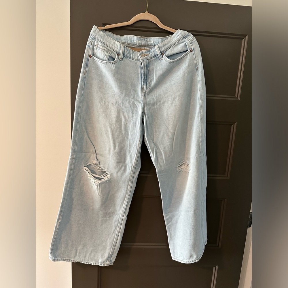 Old Navy Light Blue Boyfriend Jeans